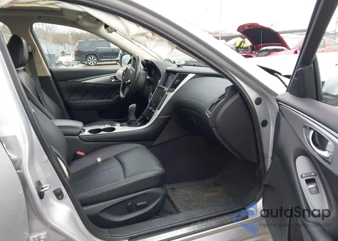 2020 Infiniti Q50 Luxe Awd z USA, uszkodzony, nr VIN JN1EV7AR1LM256547